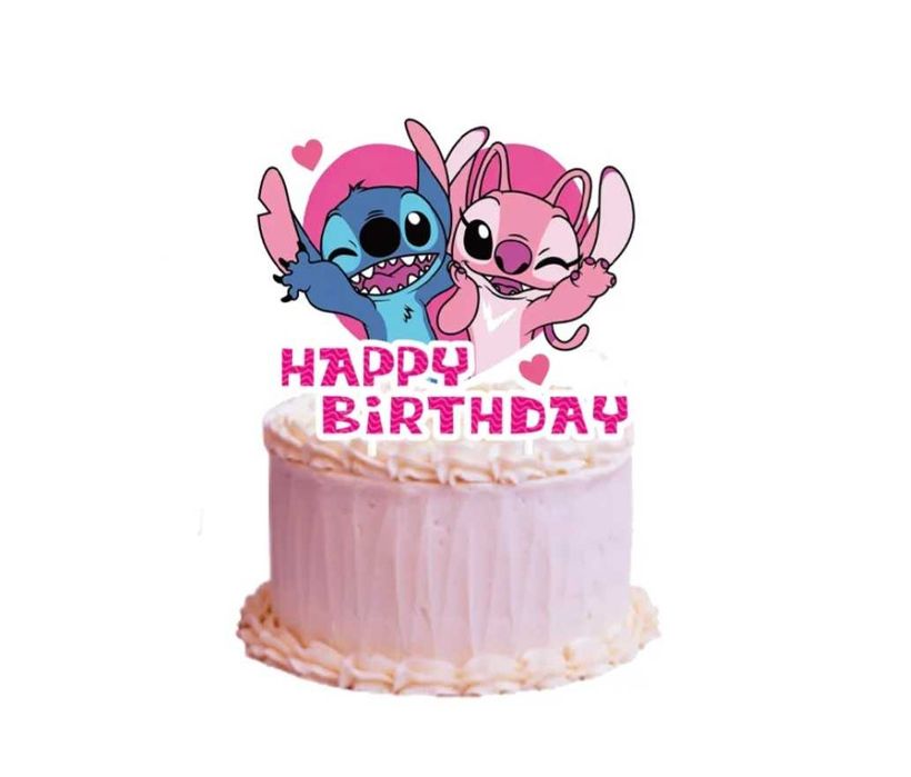 Украса за торта на Стич