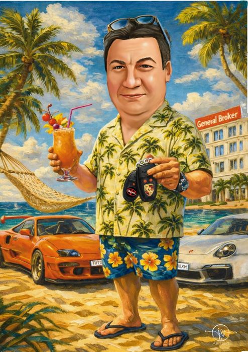 Дигитална Карикатура