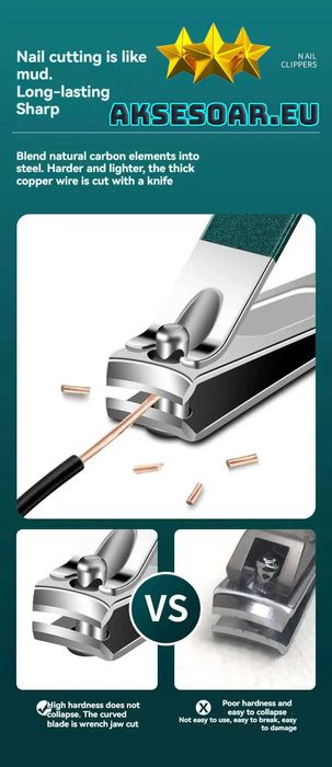 Комплект ножица и нокторезачки за нокти специални ножици за маникюр