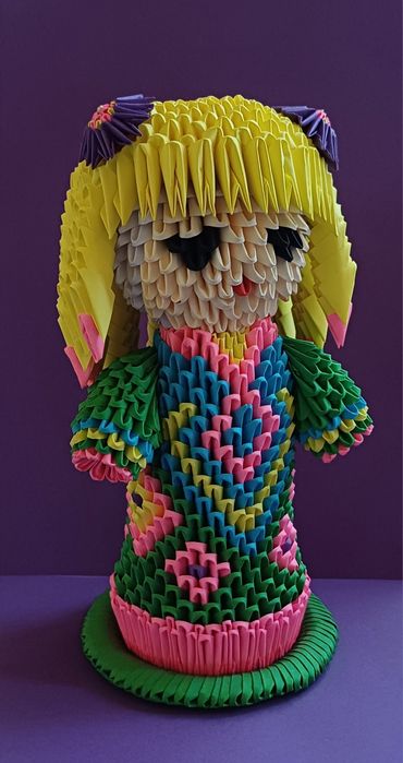 Подарочные куклы оригами