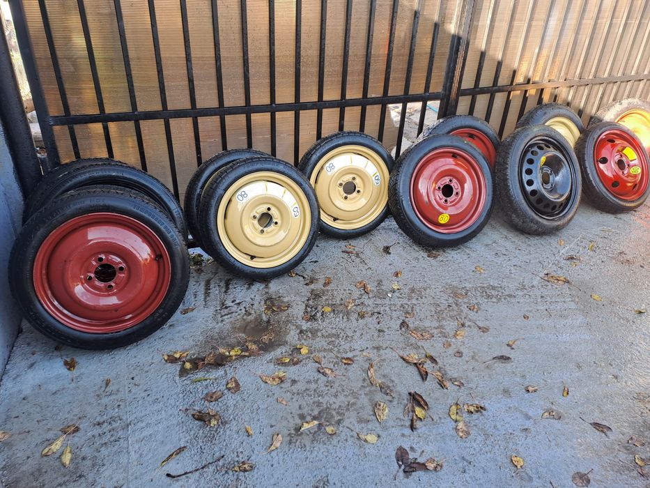 Roata de rezerva slim Ingusta Dacia Logam Sandero Jogger Renault 4x100