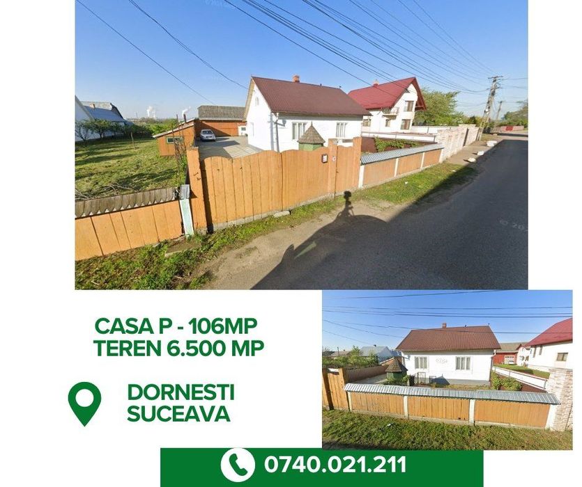 Casa P - 106mp + Teren 6.500 mp, Dornesti - Uzufruct Viager