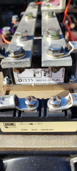 Modul Tiristor; serie dublă; MCC312-12IO1; 1,2kV;320A