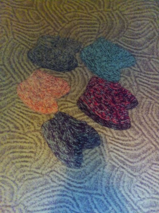 Плетени вълнени чорапи