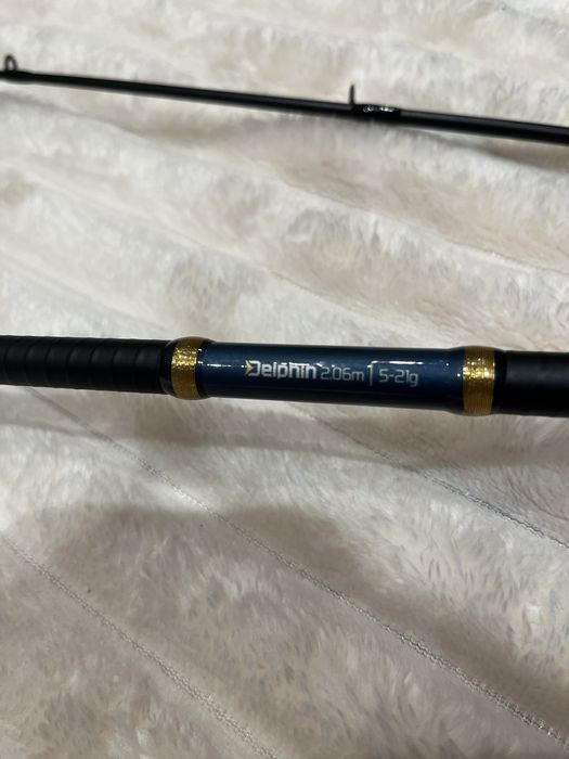 Lanseta combo delphin baitcast