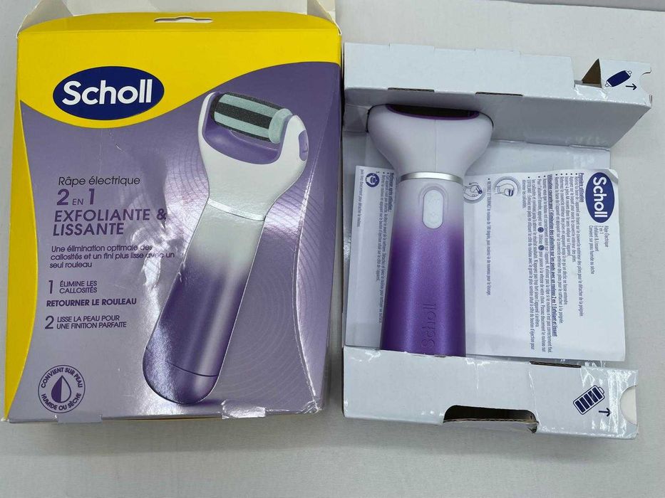 Pila electrica 2in1 pentru picioare, Purple, Scholl