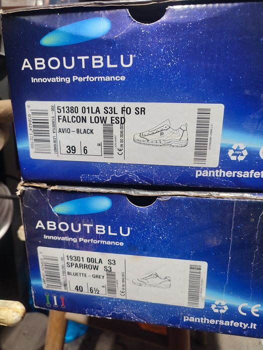 Работни обувки с бомбе