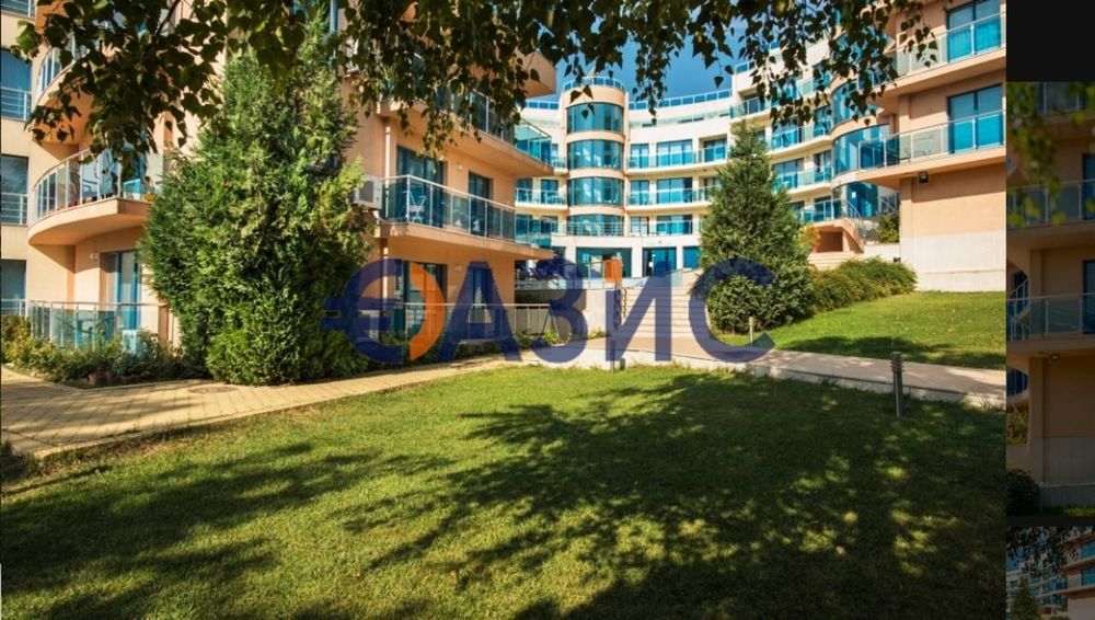 2-стаен апартамент на 3-ти етаж, комплекс Аквамарин, гр. Обзор, България - 65,52 кв. м.,#34149850