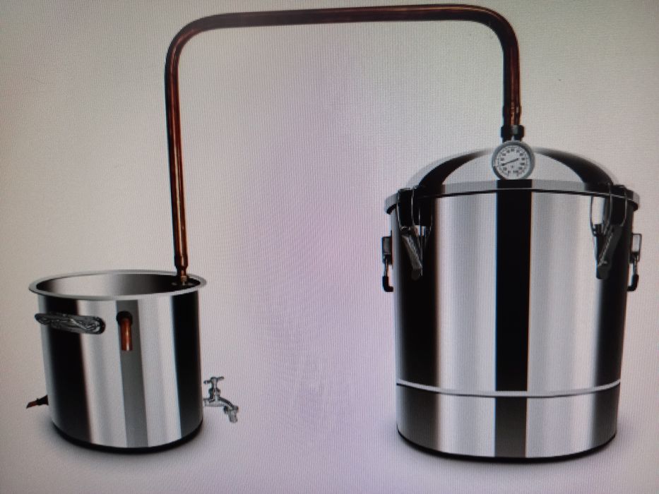 Cazan Țuică din inox 50 L Promo 1799 lei
