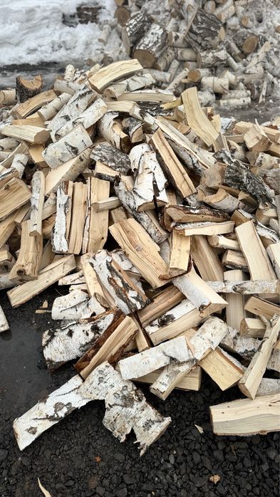 Березовые дрова, дрова для бани