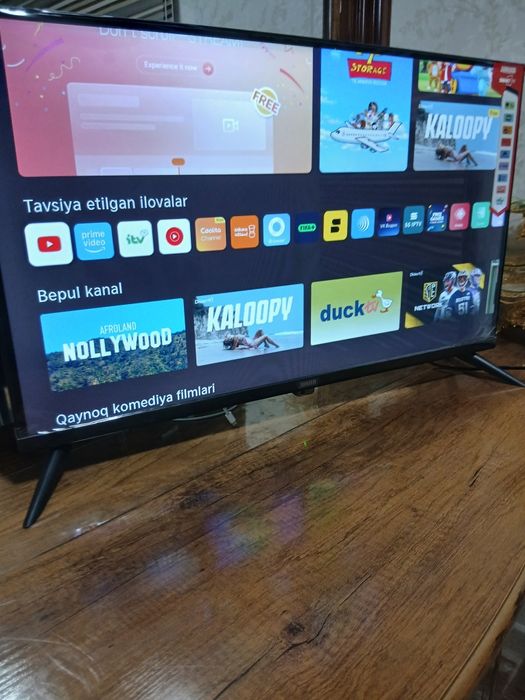 Televizor 32 . Smart Android galasavoy russian kanal bepul
