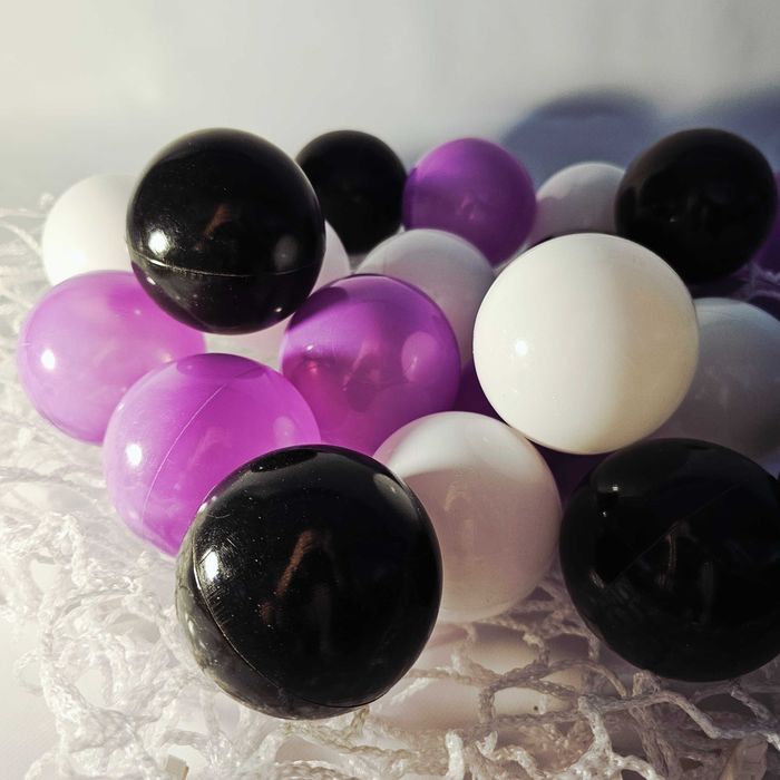 set 500 bile piscina copii bile colorate