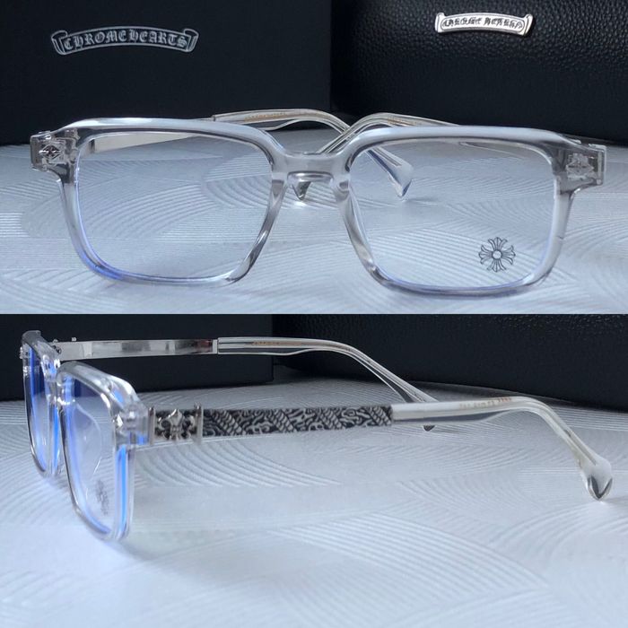 Очила за компютър Диоптрични рамки прозрачни слънчеви chrome hearts