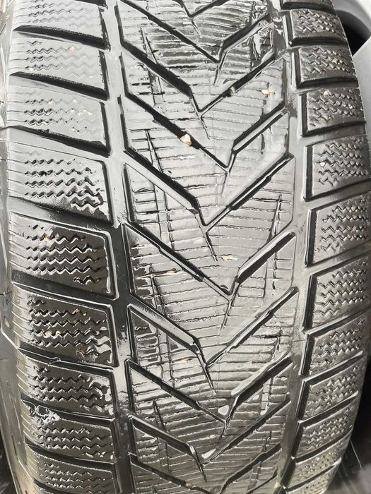 Set jante aliaj R17 Mercedes 5 x 112 cu anvelope de iarna