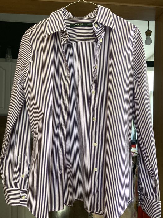 Новa дамска раирана риза Ralph Lauren, Размер M