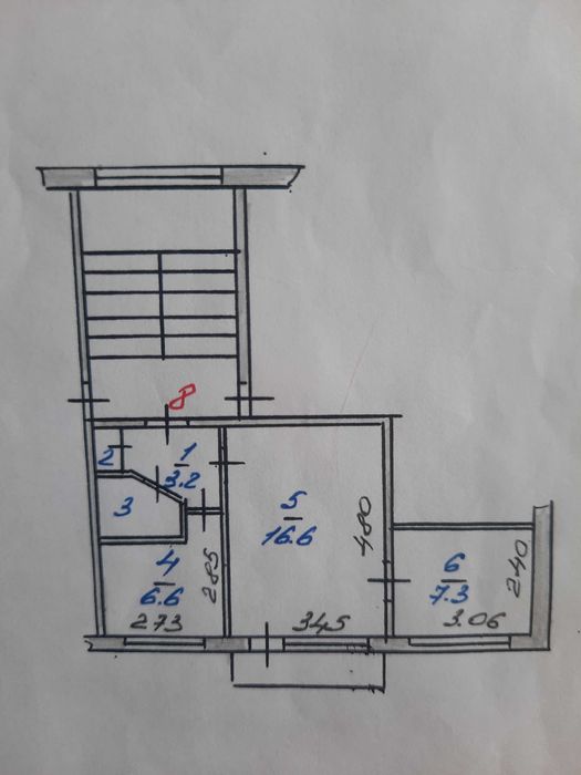 Продам квартиру в районе ГАИ
