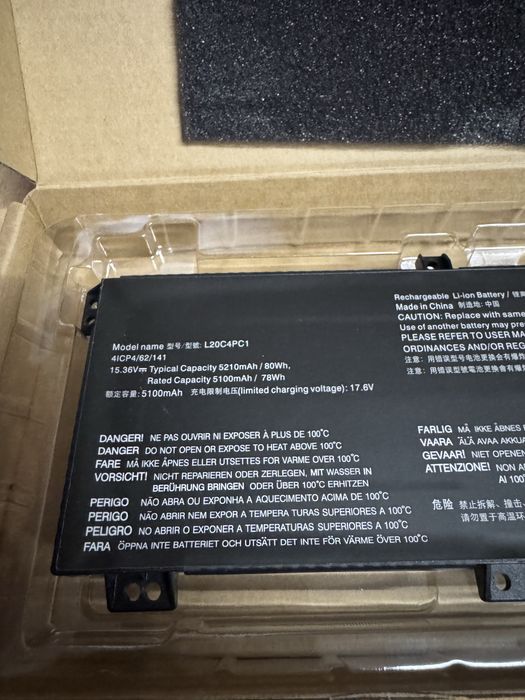 Baterie lenovo legion 5-16ach6, 5-15lth6, l20c4pc1, pc2, l20m4pc2