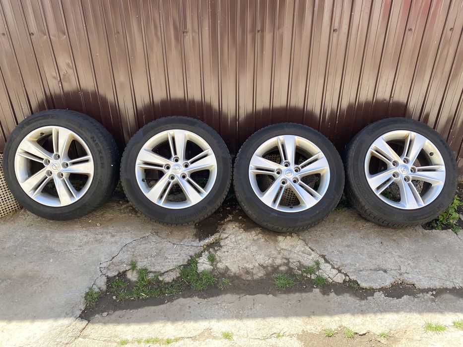 Roți 17” Opel 215 55 R17 + anvelope