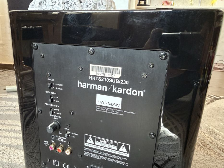 Като нов Harman Kardon HKTS210 Subwoofer