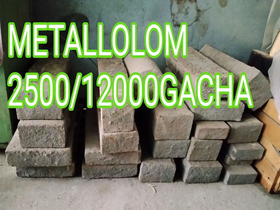 Metallolom метал temir olib qayta ishlaymiz 24/7