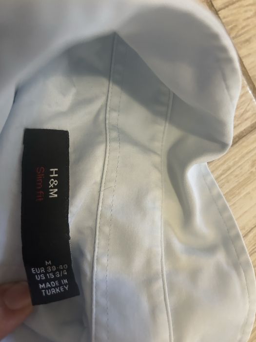 Мъжка риза - светло синьо НМ