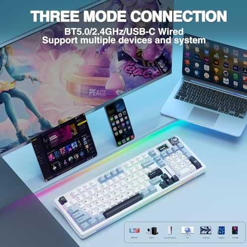 Механична клавиатура AULA S98 Pro три режима RGB