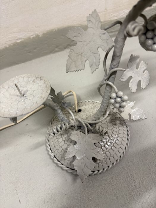 Lustra si veioza din fier forjat