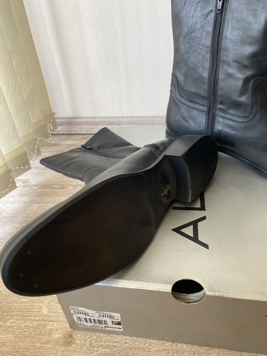 Мъжки ботуши от естествена кожа 43