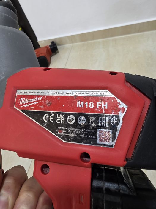 Rotopercutor Milwaukee M18 FH