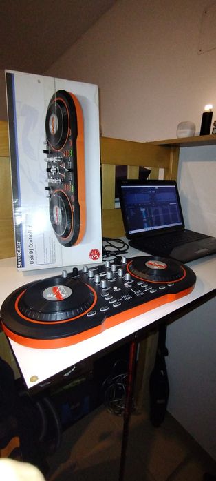 Controler DJ USB Silver  Cest - mixer DJ  2 platane, ptr Laptop.