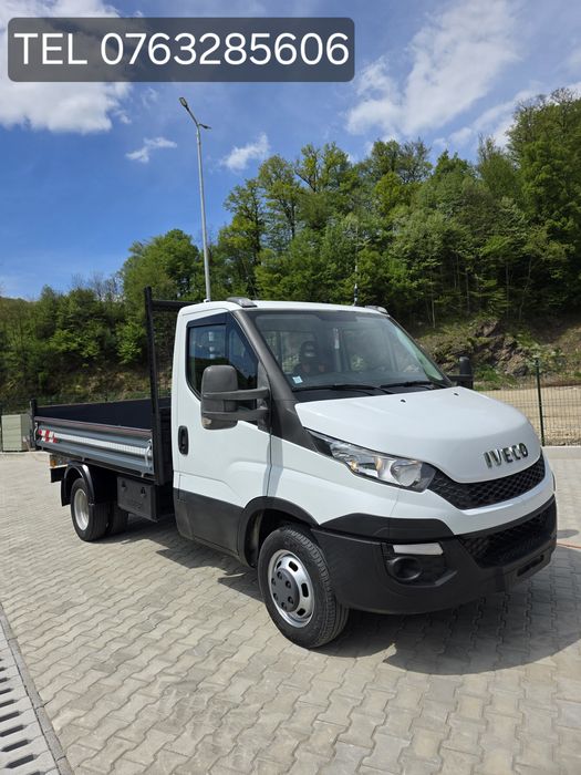 Vând Iveco Daily basculabil EURO 5, motor 3L,150 CP, an 2016, RAR efectuat