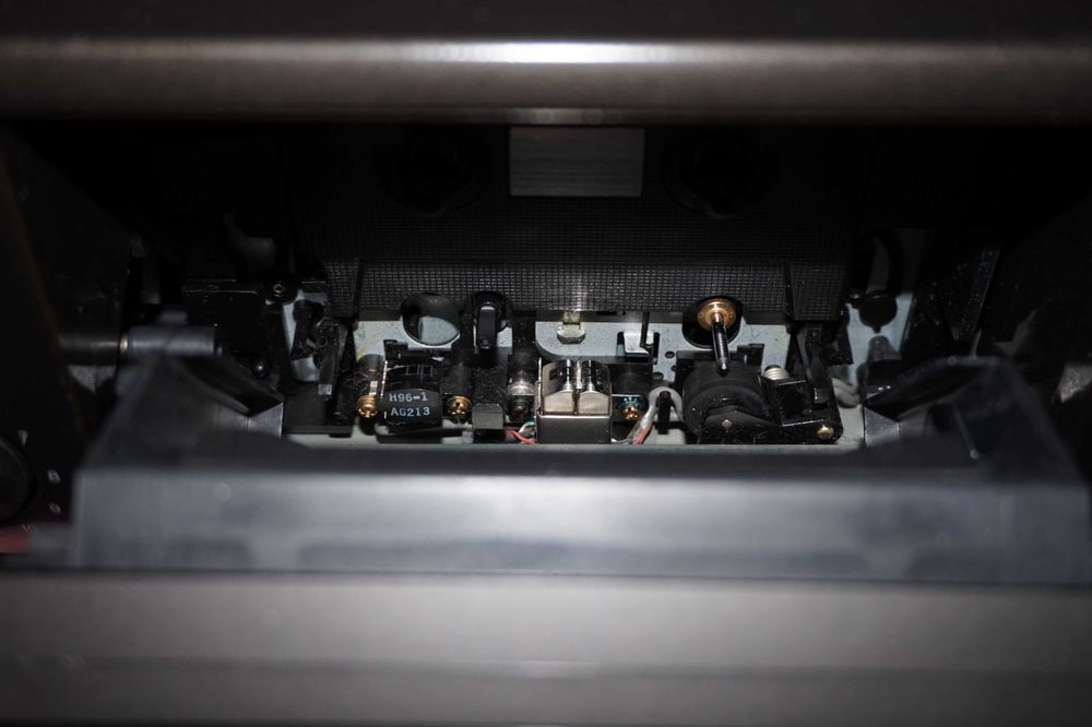 TECHNICS RS-BX646 cass.deck cu 3 capete , impecabil tehnic