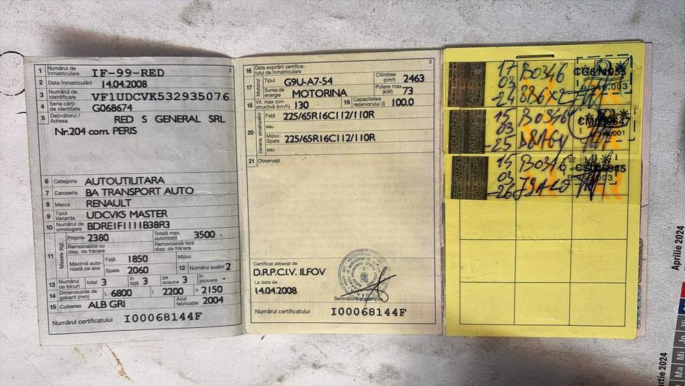 Autoutilitara BA transport auto 256.000 km 2004