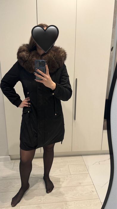 Парка с шикарным мехом