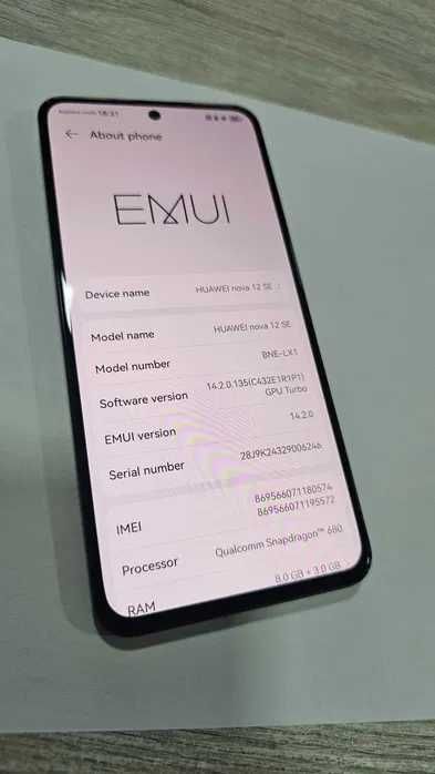 Huawei nova 12 SE 256GB 8GB RAM Dual