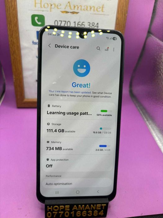 HOPE AMANET P2-Samsung a16 128 GB/4 RAM
