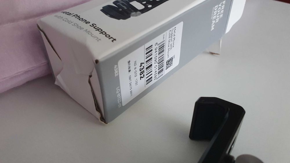 Suport telefon metalic cold shoe Smallrig trepied