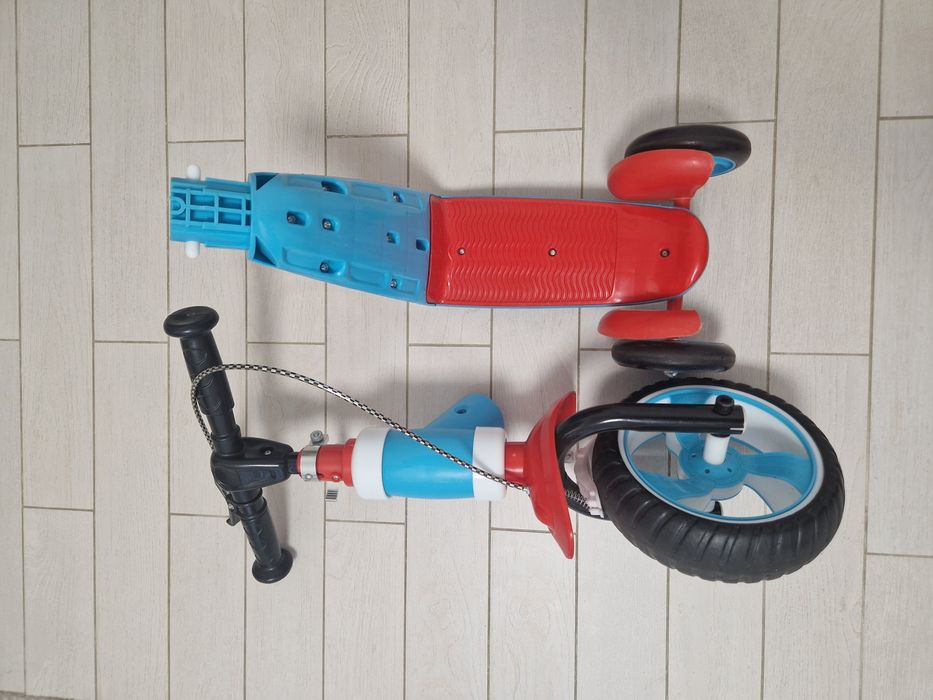 Trotineta si bicicleta Action 2 in 1 pentru copii