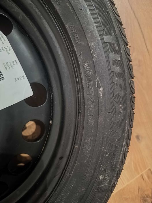 Резервна гума с джанта 205/55 R16 Opel
