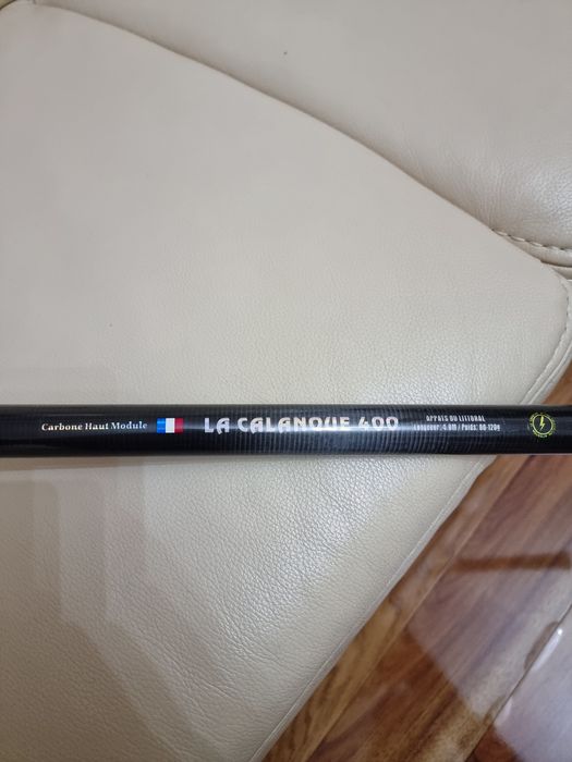 Două bețe pescuit carbon SILSTAR și LA CALANQUE