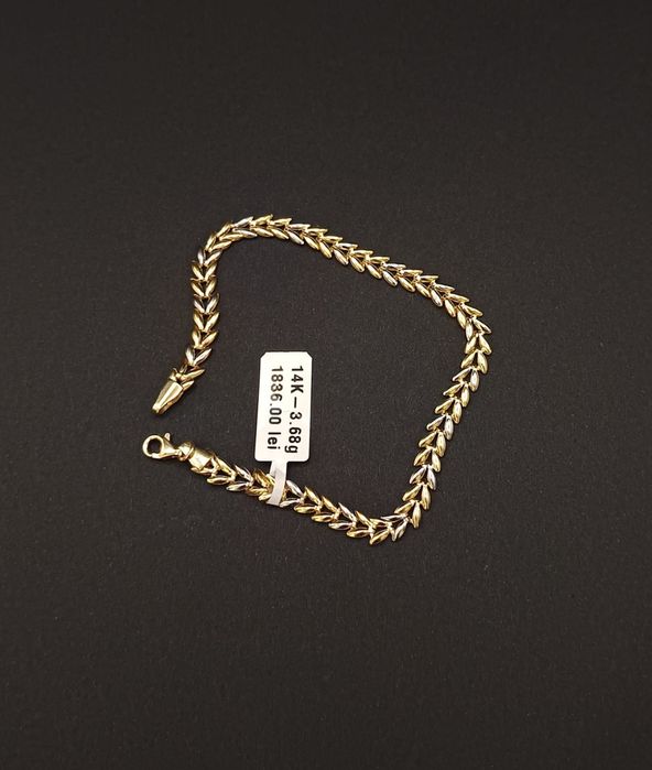 Brățară Aur 14 K/585.   3,68 gr