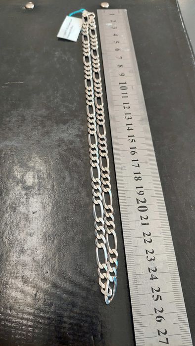 Сребърен ланец 52см