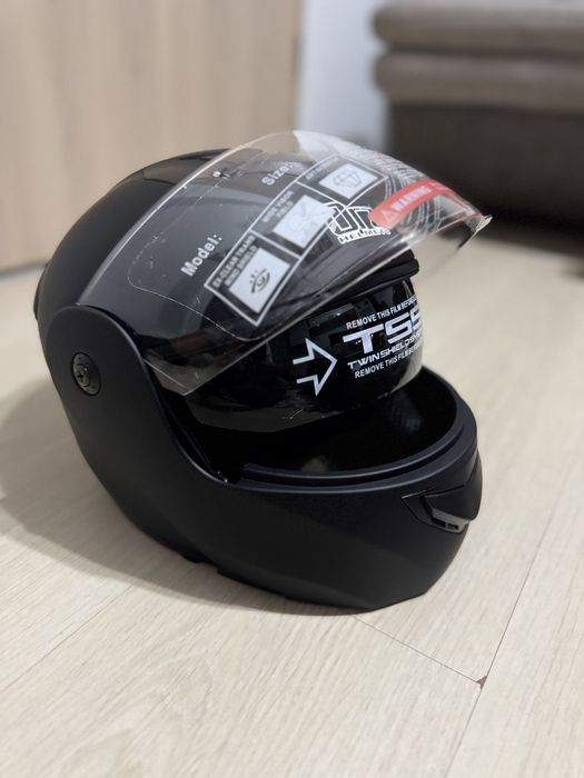 Casca Moto / Scuter cu Viziera si ochelari marimea S M L XL flip up