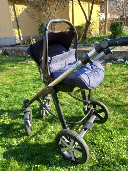 Детска количка Baby Design-Husky 2in1 + кошче за кола Baby Design