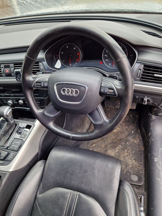 Portiera usa portbagaj triple bara spate trager faruri aripa fuzeta interior scaune volan navigatie oglinda praguri audi a6 c7
