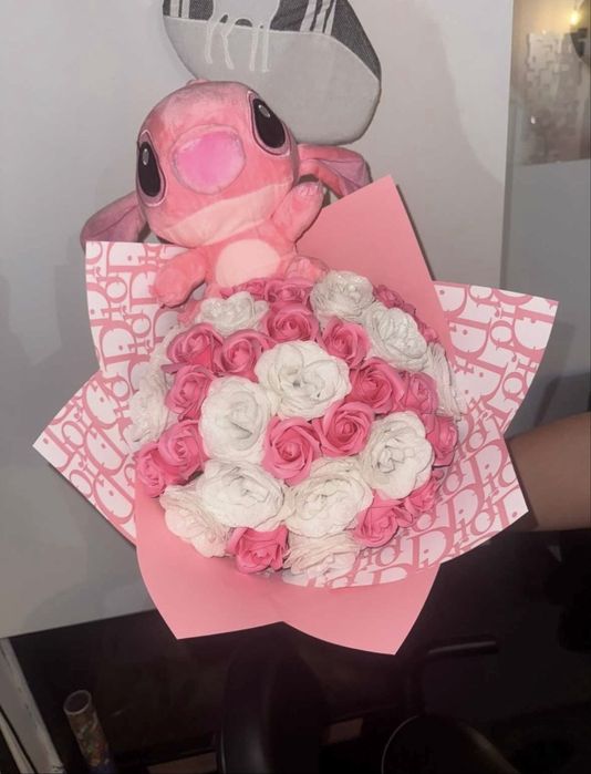 Buchete trandafiri de sapun