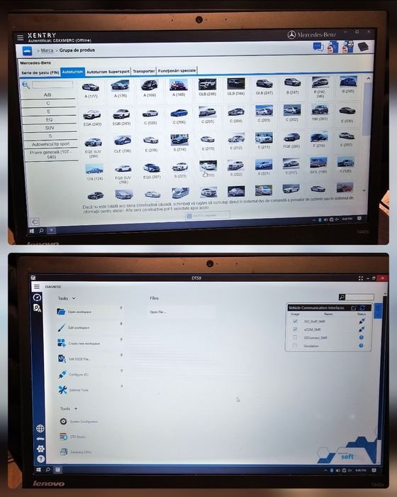 Ssd soft diagnoza codari Mercedes Xentry Dts  Monaco Vediamo Passthru
