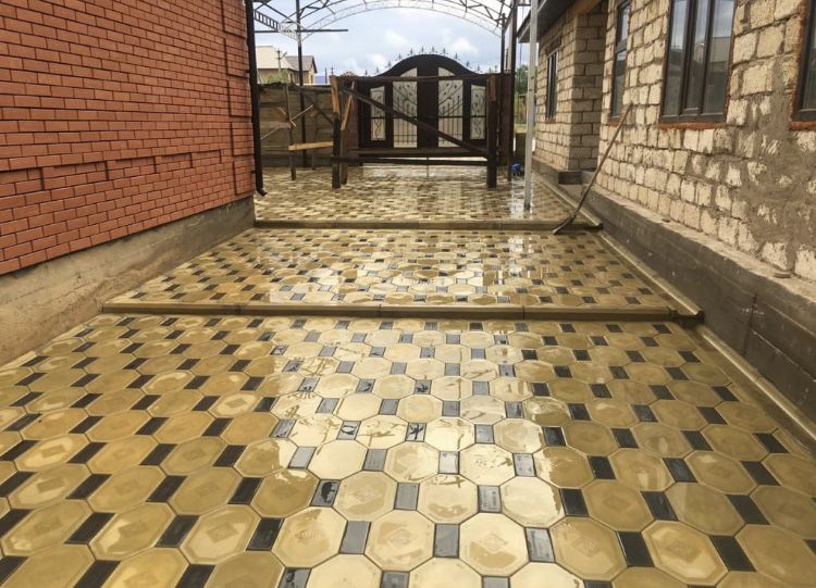 Укладка брусчатки и тратуарной плитки