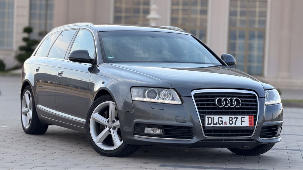 Audi a6 An 2010 2.0TDi 170Cp Euro 5 S-Line Navi/Led/Piele Nr Zoll Valabil 1 lună Germnaia