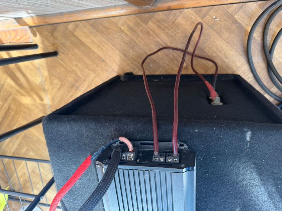 Самбуфер + усилитель и доп шнуры